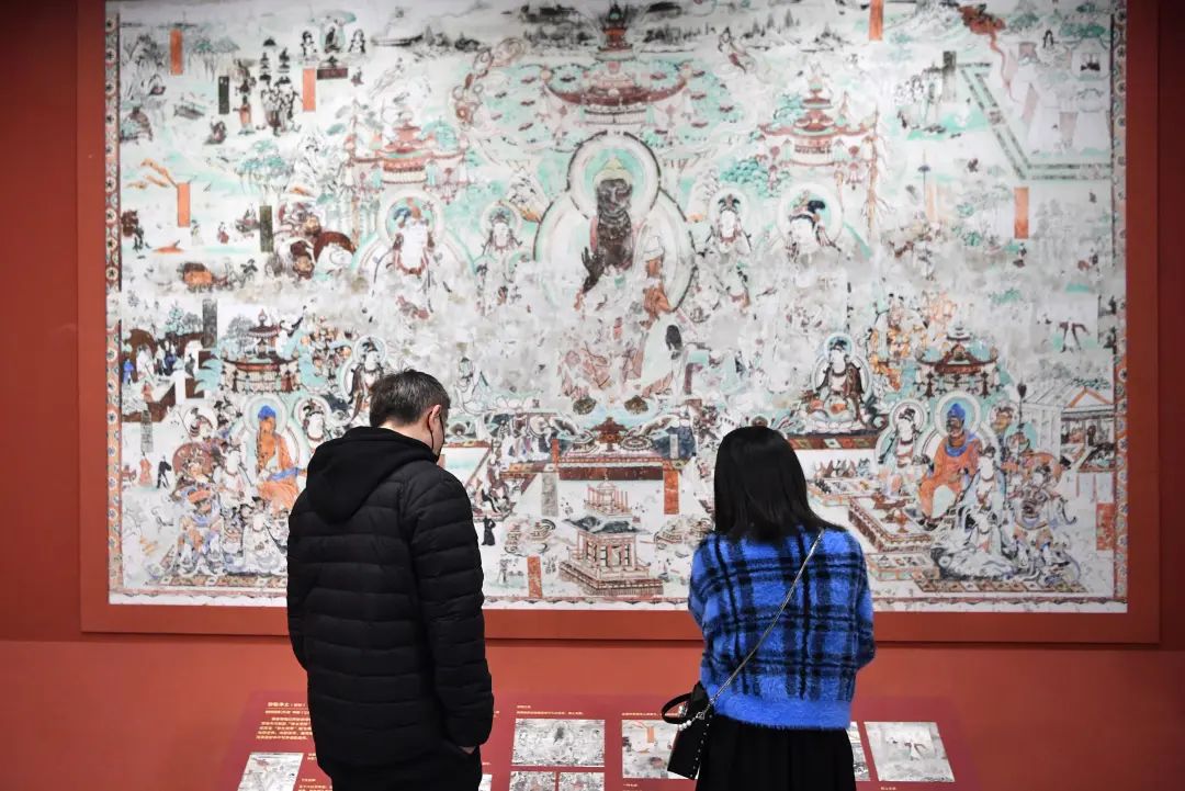 “觉色敦煌 莫高精神”敦煌石窟艺术展